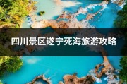 四川景区遂宁死海旅游攻略