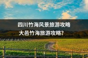 四川竹海风景旅游攻略 大邑竹海旅游攻略？